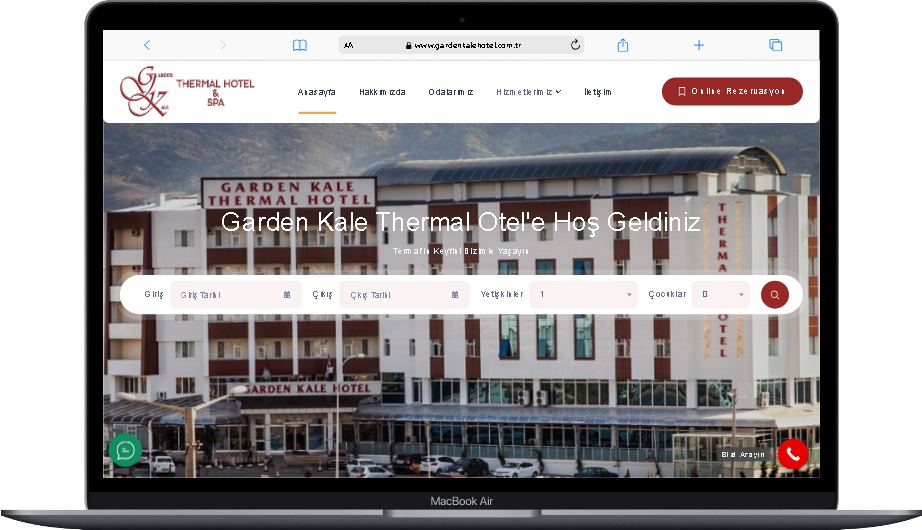 Otel Rezervasyon Sitesi